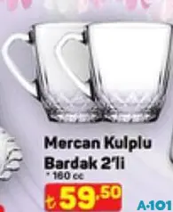 PAŞABAHÇE MERCAN KULPLU BARDAK 2'Lİ PAŞABAHÇE MERCAN KULPLU BARDAK 2'Lİ